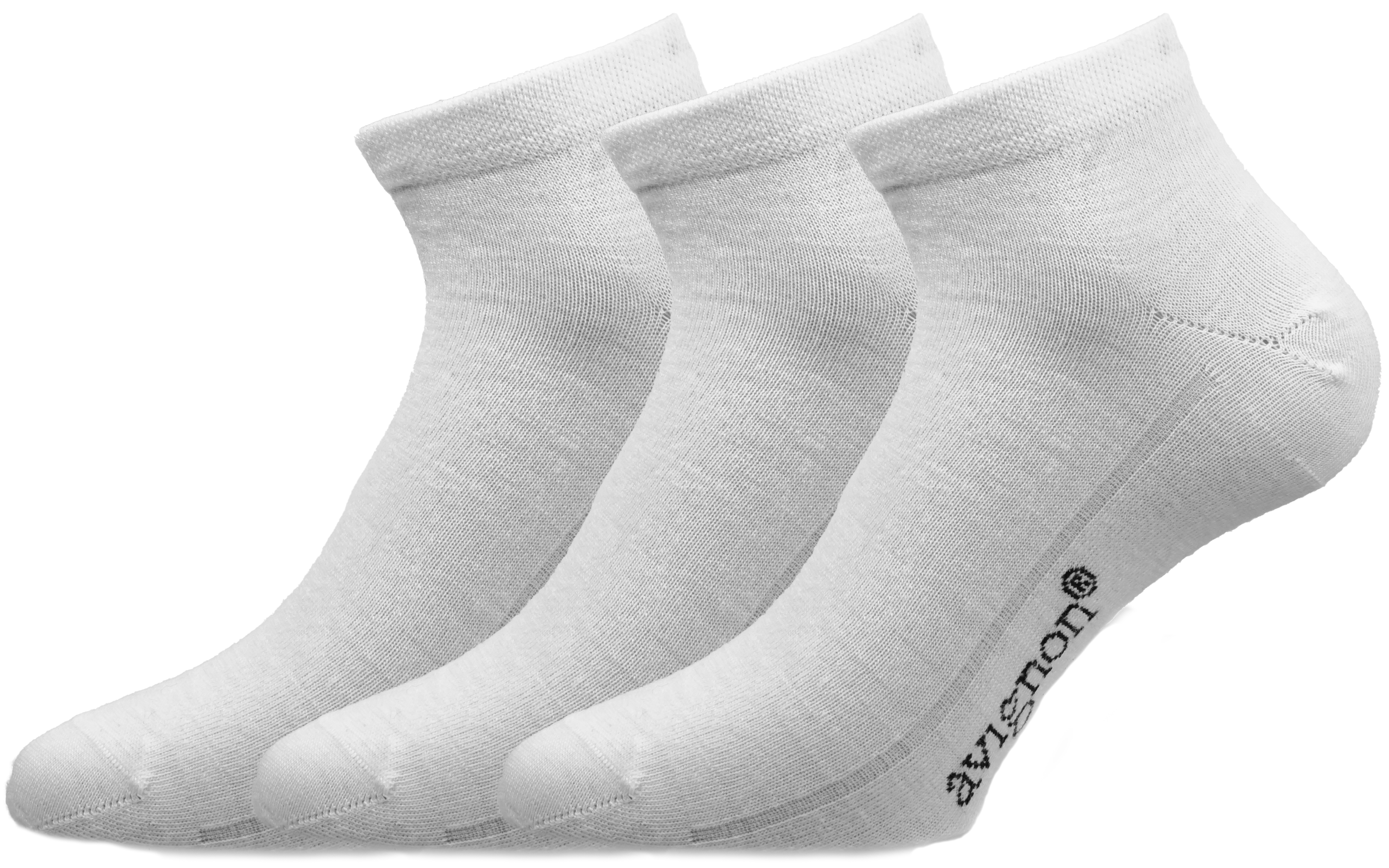 Sneaker Low Merino Sock 3-pieces White
