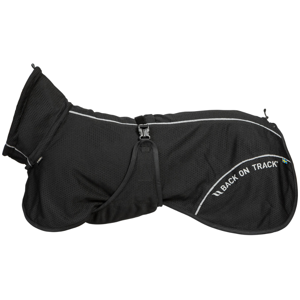 Bay Mesh Coat High Set Tail 40-50 cm Black