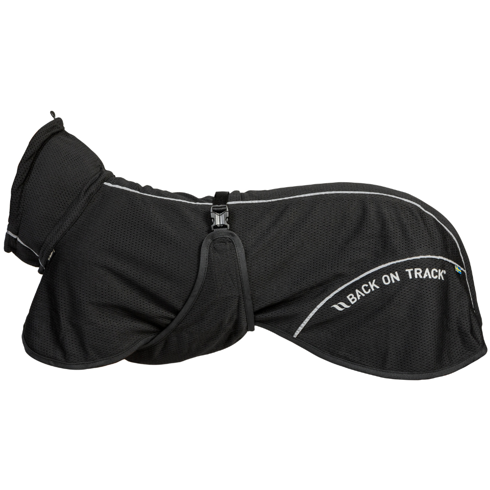 Bay Mesh Coat Low Set Tail 55-65 cm Black