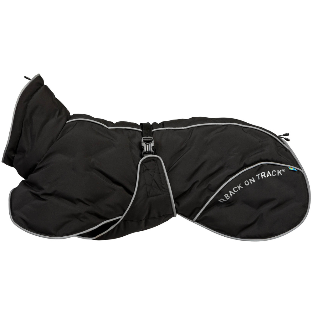 Bay Padded Coat High Set Tail 25-35 cm Black