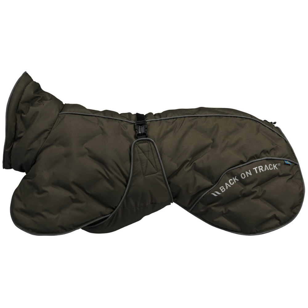 Bay Padded Coat High Set Tail 30-35 cm Olive