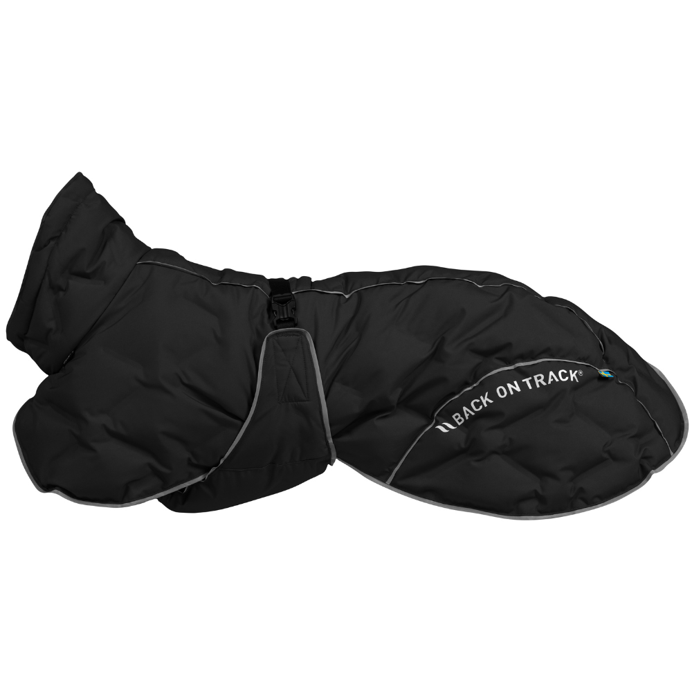 Bay Padded Coat Low Set Tail 25-35 cm Black