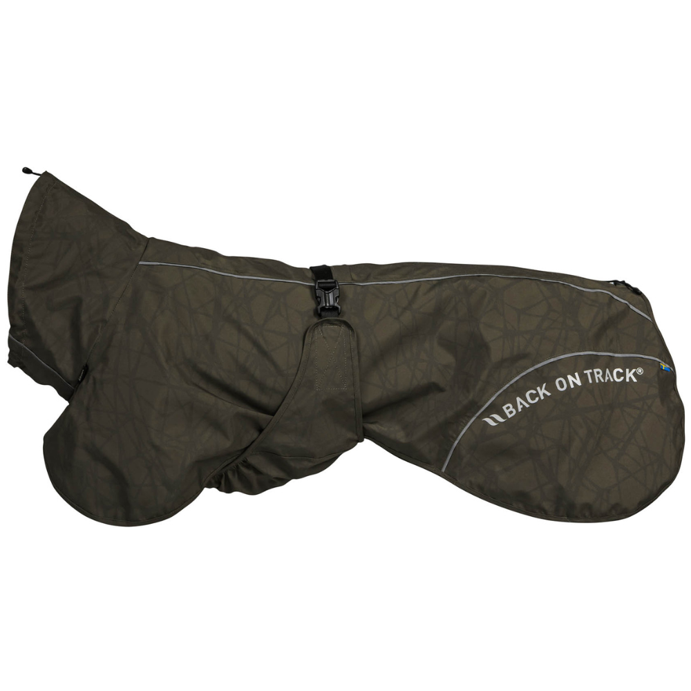 Bay Rain Coat High Set Tail 40-50 cm Olive
