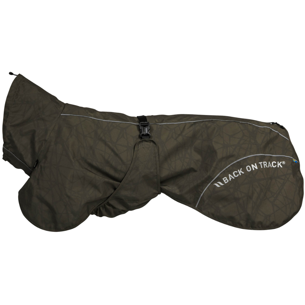 Bay Rain Coat High Set Tail 55-65 cm Olive
