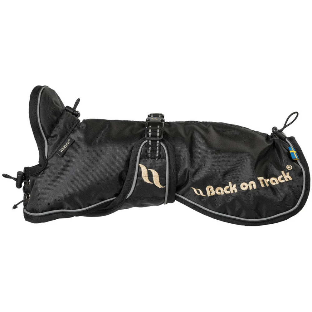 Hundedekken Sunny fôret 25-35 cm svart