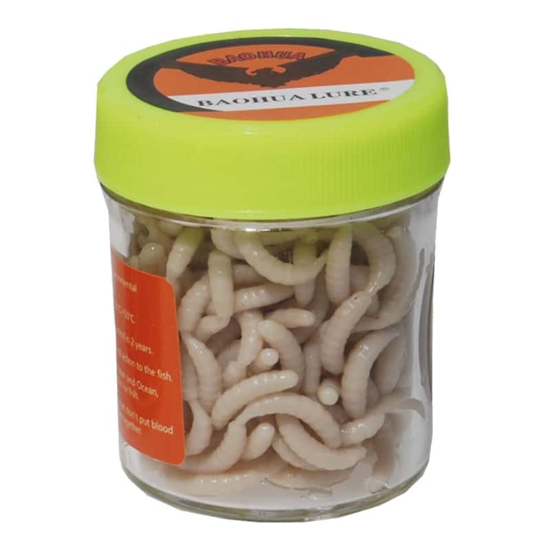 Baohua Lure Maggot Natural Color Floating
