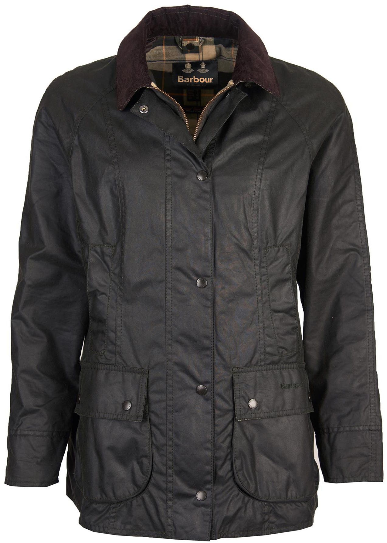 Beadnell Wax Jacket Sage