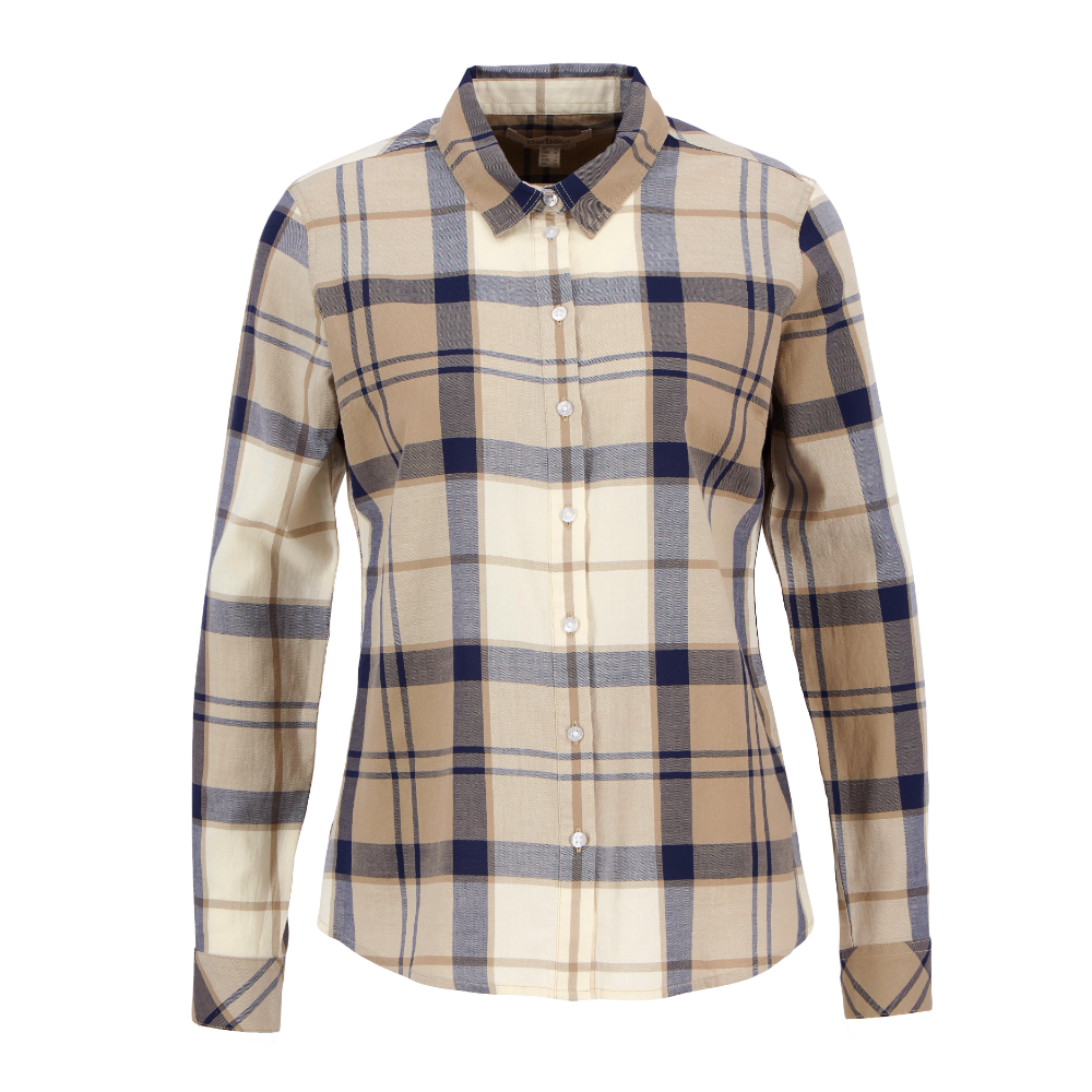 Bredon Check Shirt Dress Navy Tartan