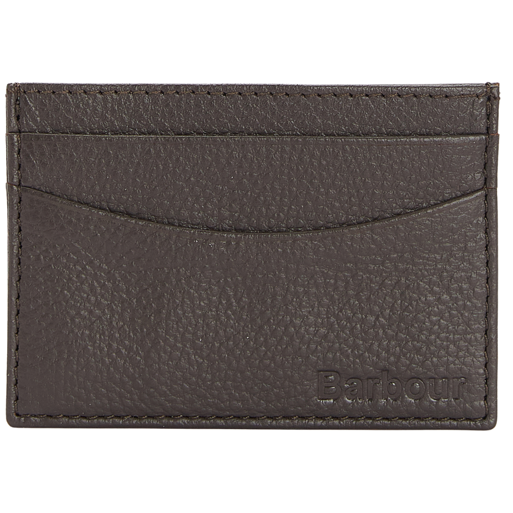M's Amble Leather Card Holder Dark Brown