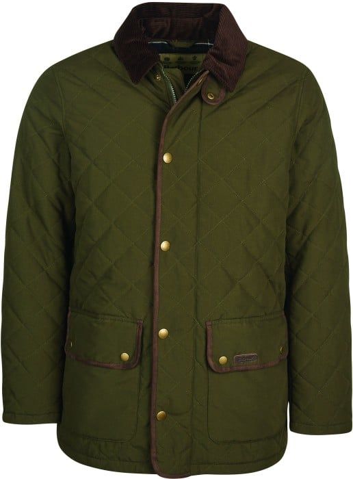 M's Burton Quilt Dark Olive