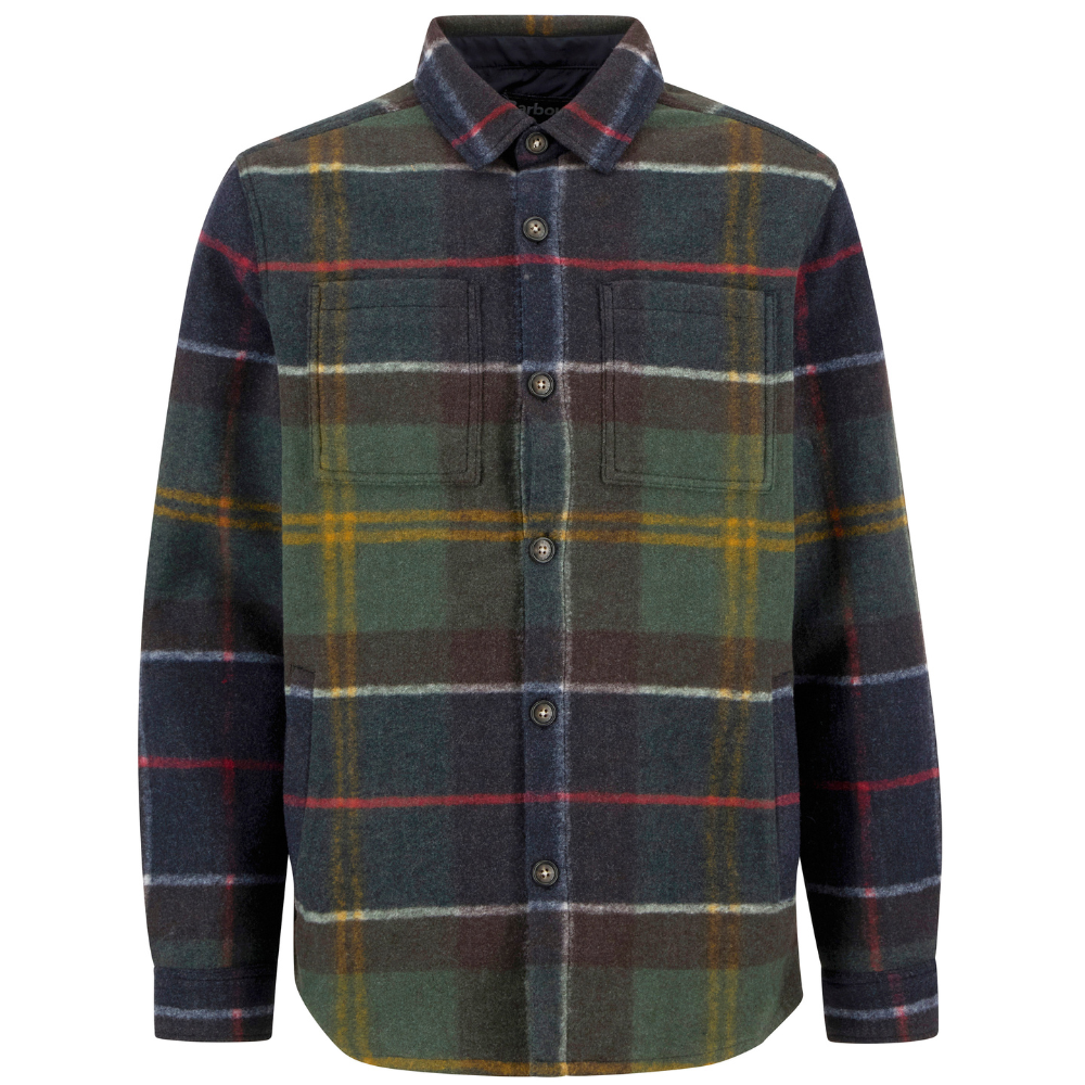M's Chapter Tailored Check Overshirt Classic Tartan
