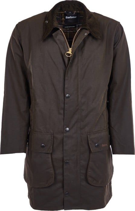 M's Classic Northumbria Wax Jacket Dark Olive Check
