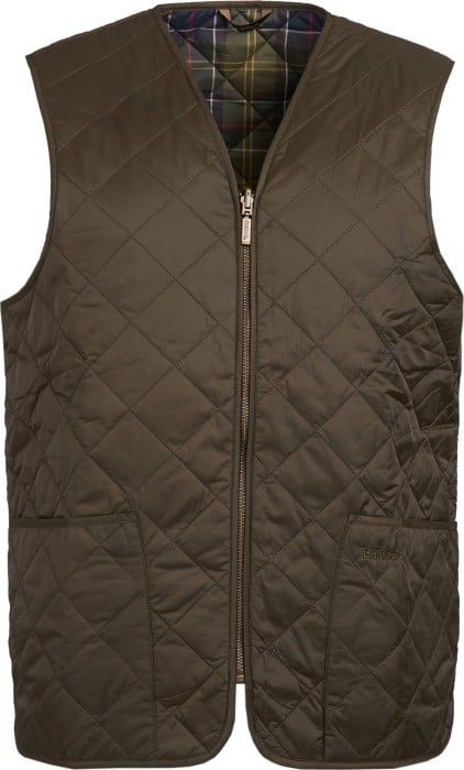 M's Eaves Zip In Liner Olive/Classic Tartan