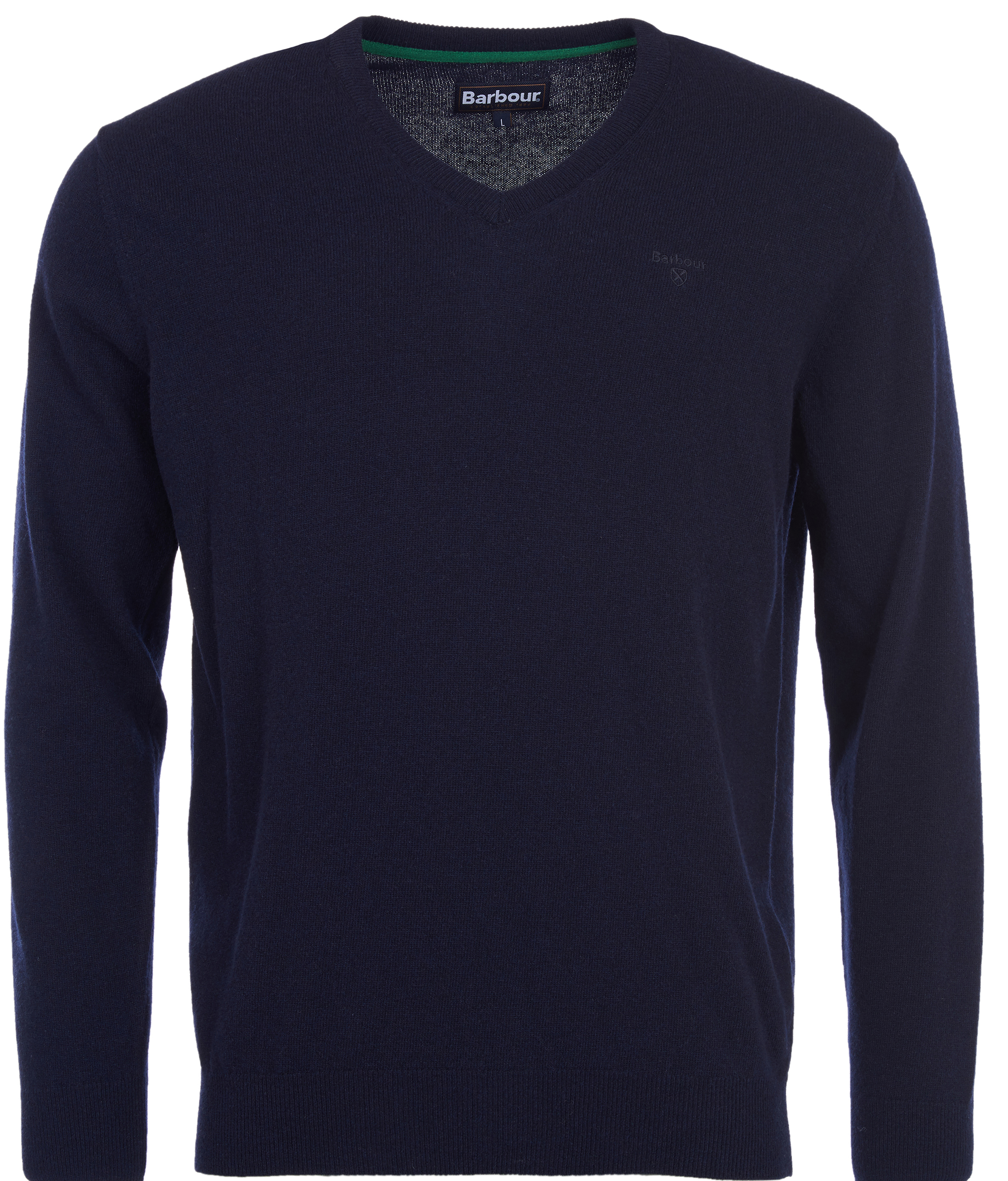 M's Essential Lambswool V-Neck Navy