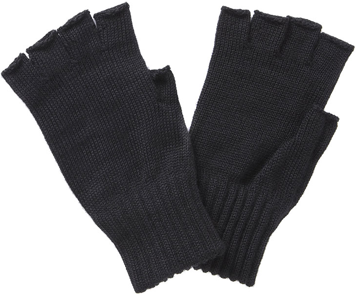 M's Fingerless Gloves Black
