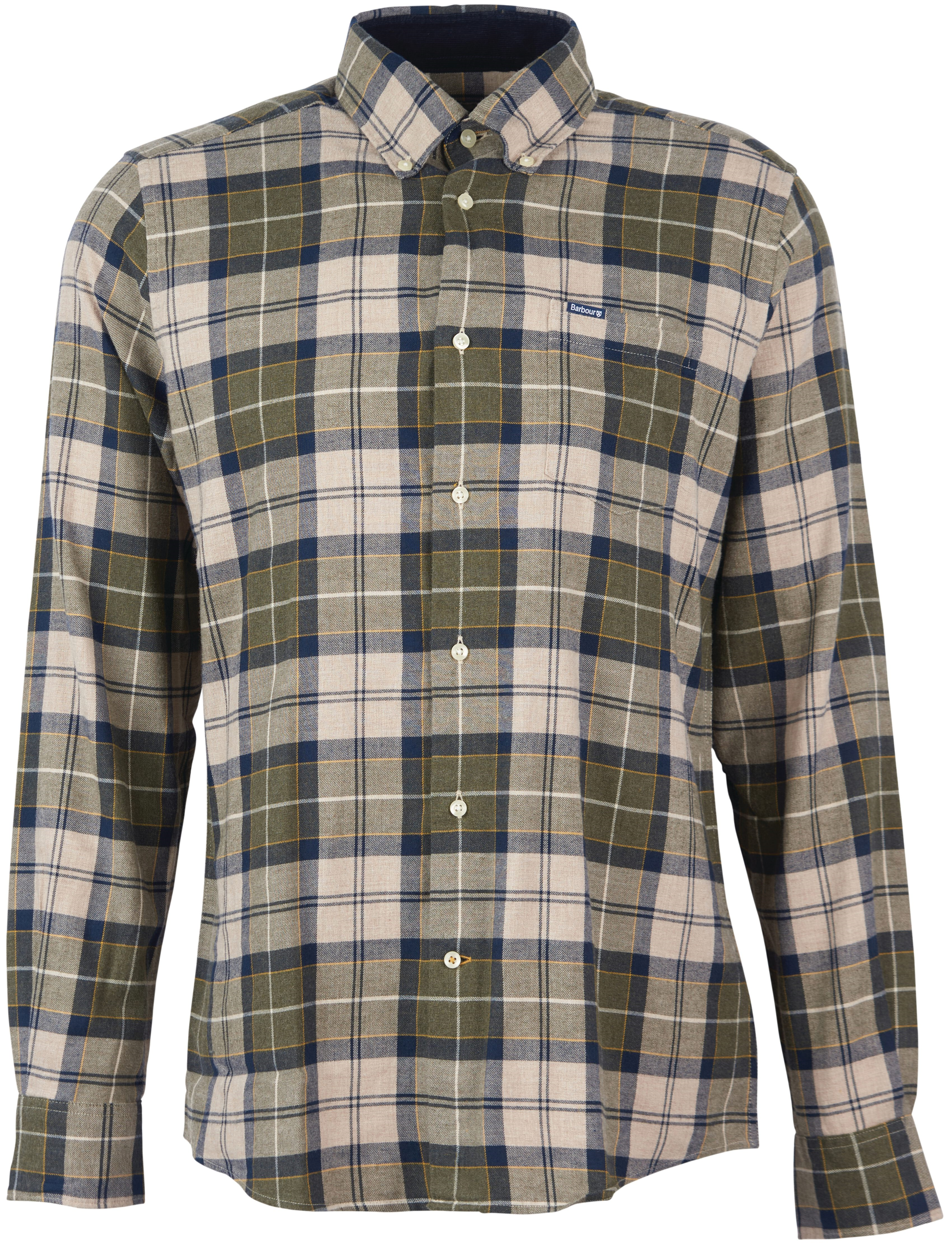 M's Fortrose Tailored Shirt Forest Mist