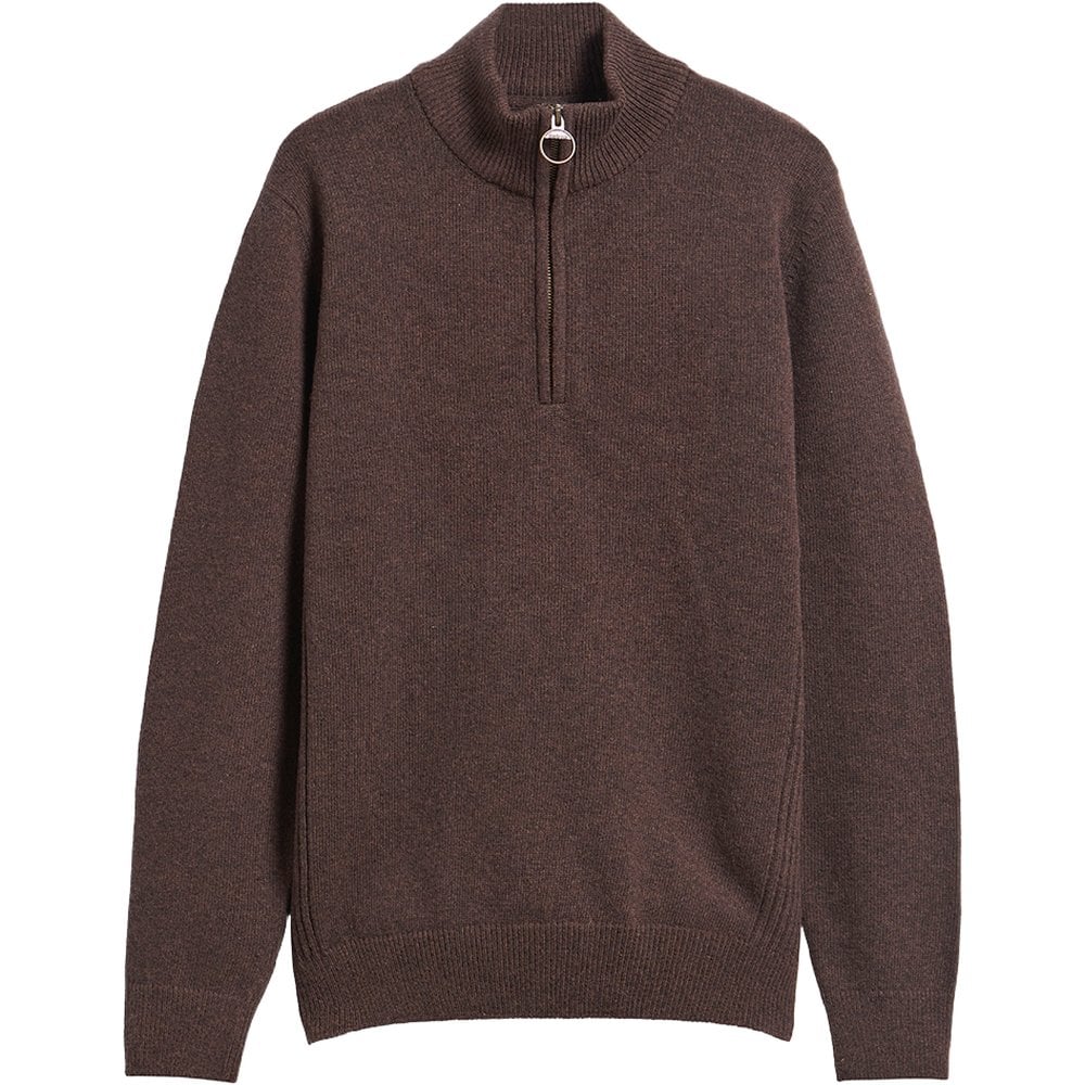 M's Holden Half Zip Dark Oak
