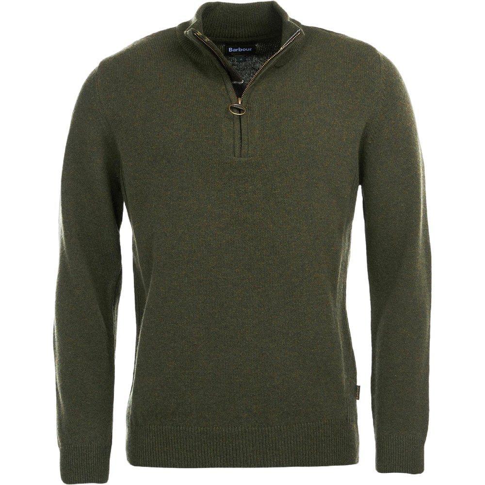 M's Holden Half Zip Dark Olive