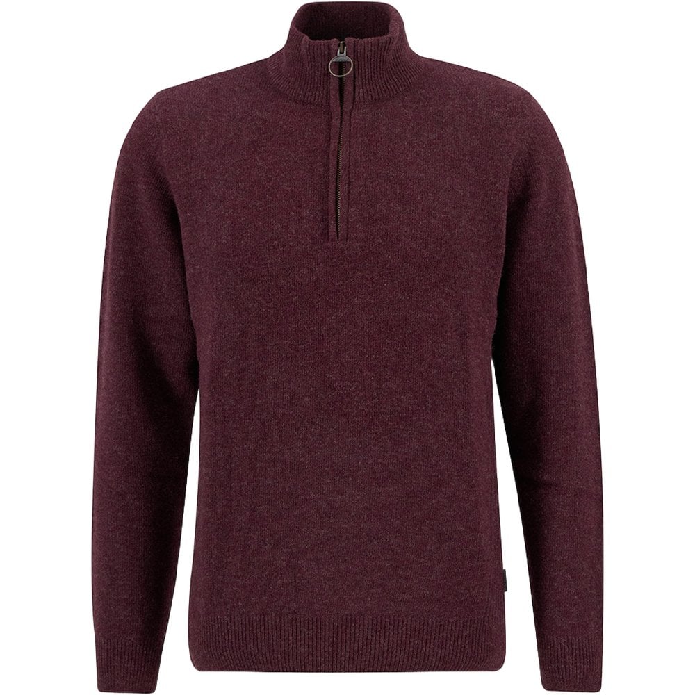M's Holden Half Zip Ruby Marl