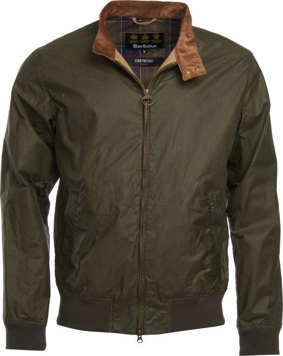 M's Lightweight Royston Waxed Jacket Archive Olive