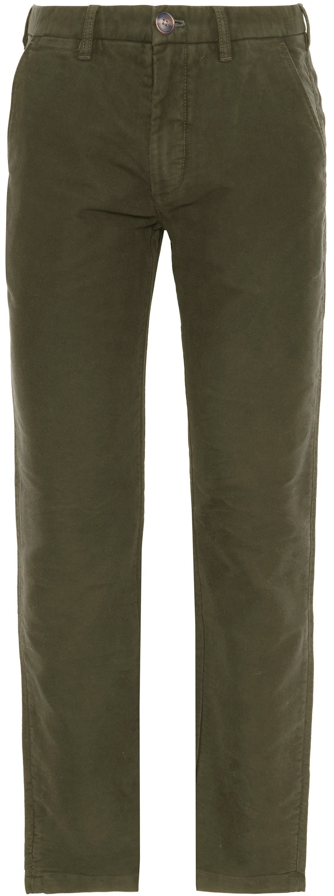 M's Moleskin Tailored Fit Olive