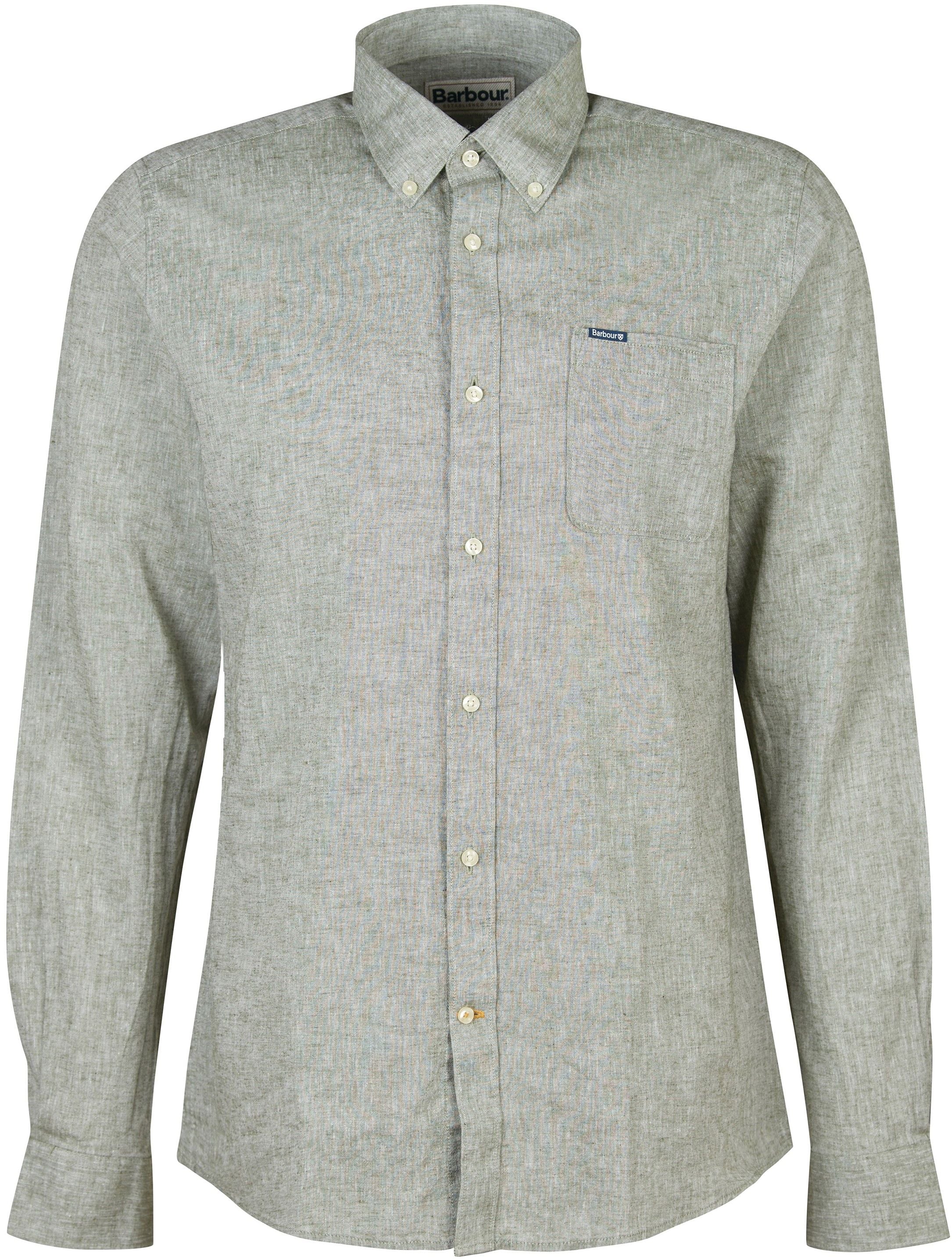 M's Nelson Tailored Fit Shirt Olive