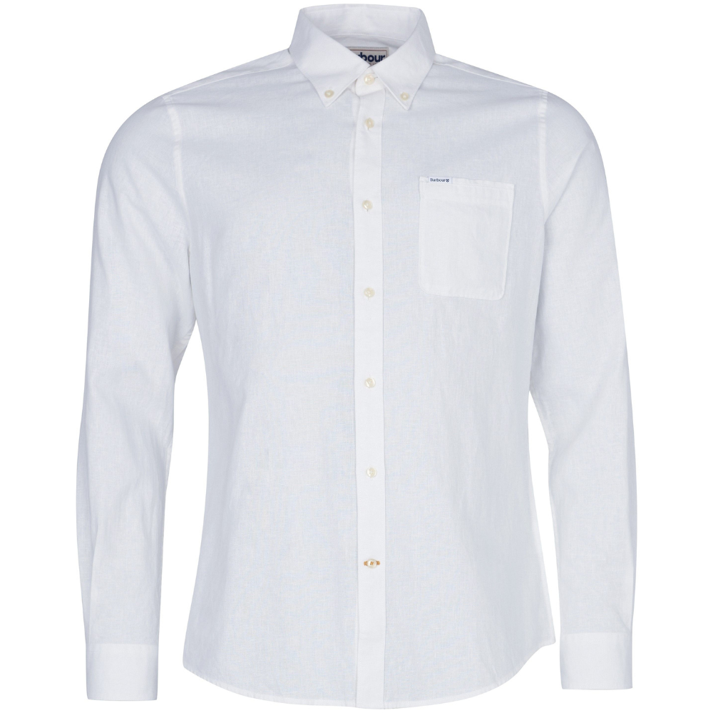 M's Nelson Tailored Fit Shirt White