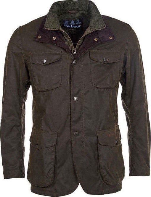 M's Ogston Wax Jacket Olive