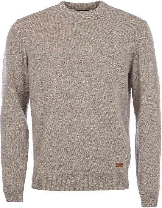 M's Patch Crew Neck Dark Stone