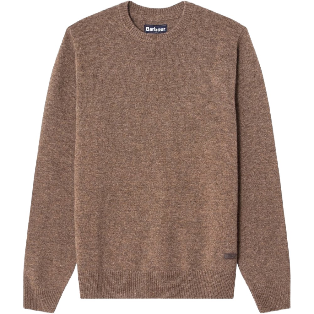 M's Patch Crew Neck Dk Stone