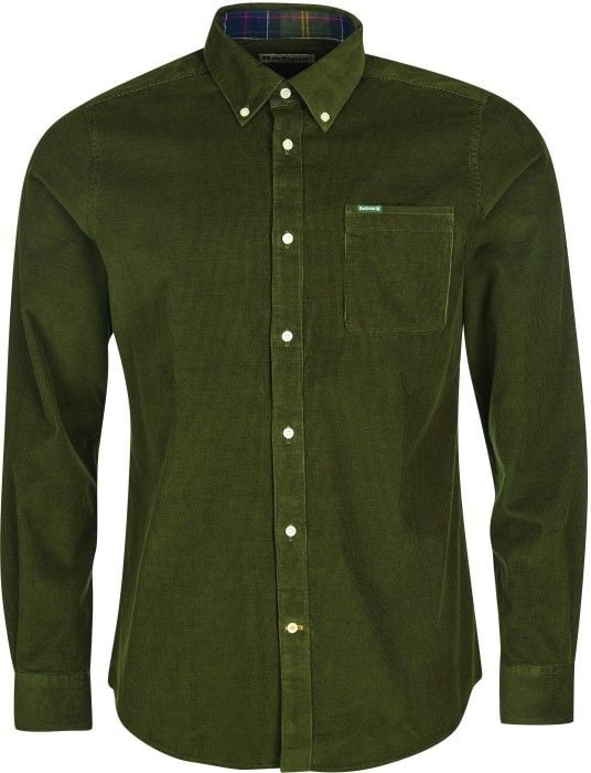 M's Ramsey Cord Tailored Shirt Forest