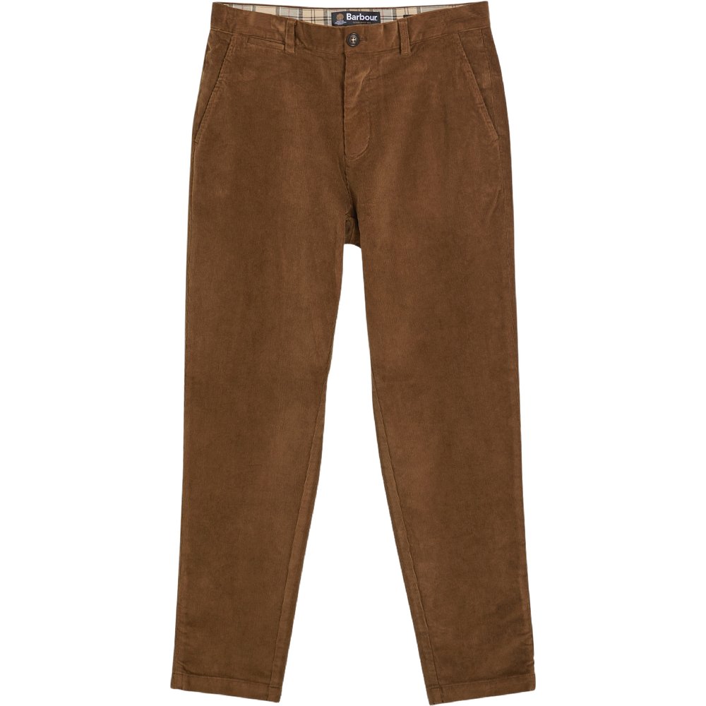 M's Stretch Tailored Fit Corduroy Dark Sand