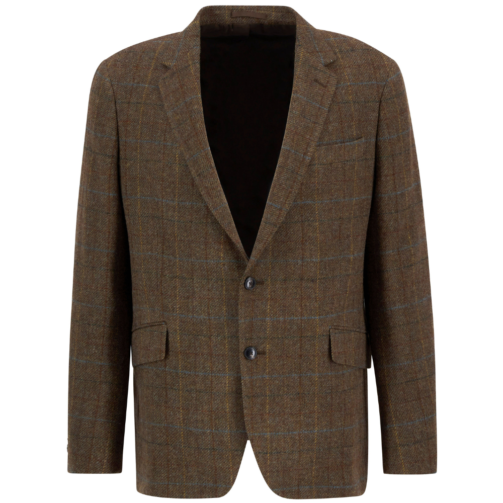 M's Sullivan Moons Check Blazer Brown