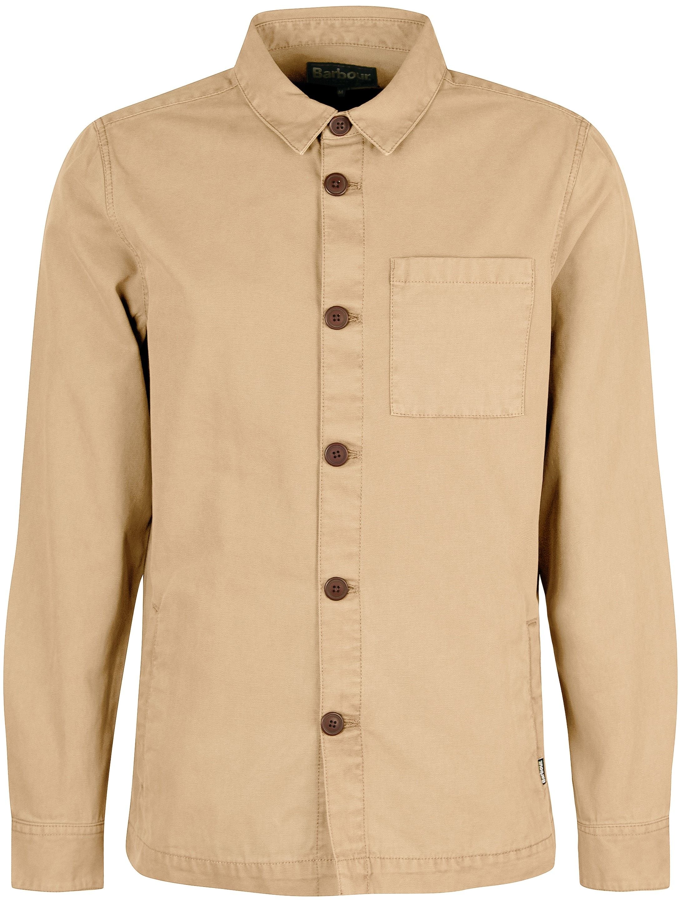 M's Washed Overshirt Washed Stone