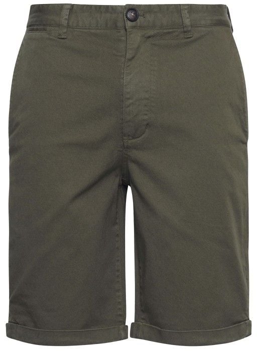 M's Washed Twill Chino Shorts Olive