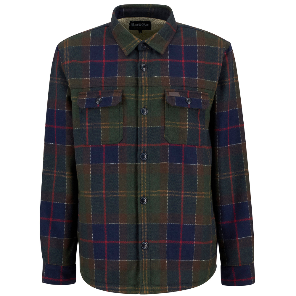 M's Willberry Regular Brushed Check Overshirt Classic Tartan