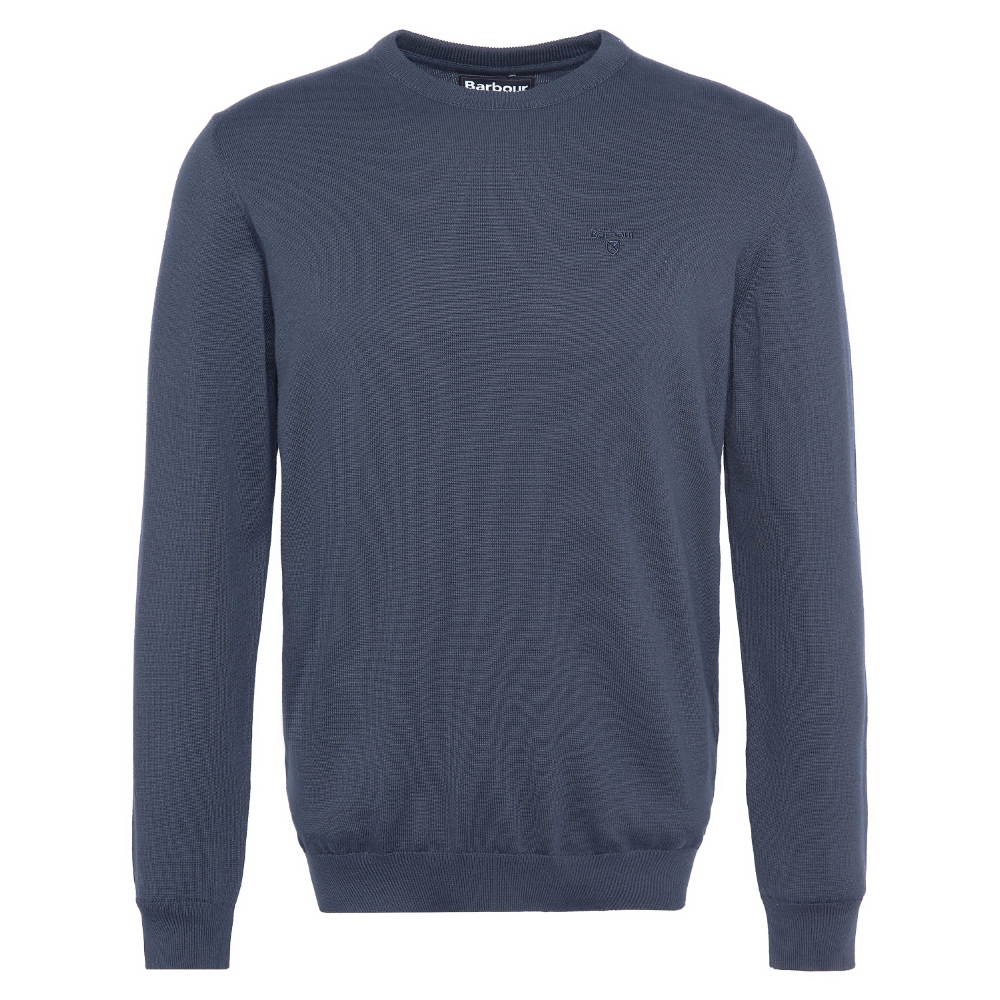 Pima Cotton Crew Navy