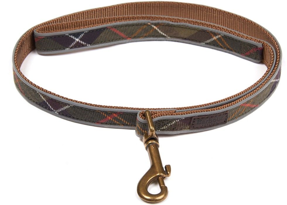 Reflective Tartan Dog Lead Classic Tartan