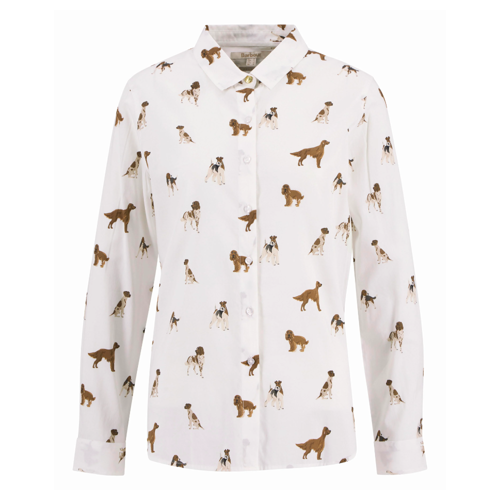 Safari Shirt Multi Dog Print