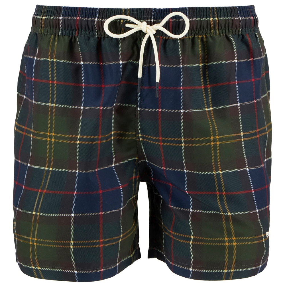 Staple Tartan Swim Short Classic Tartan