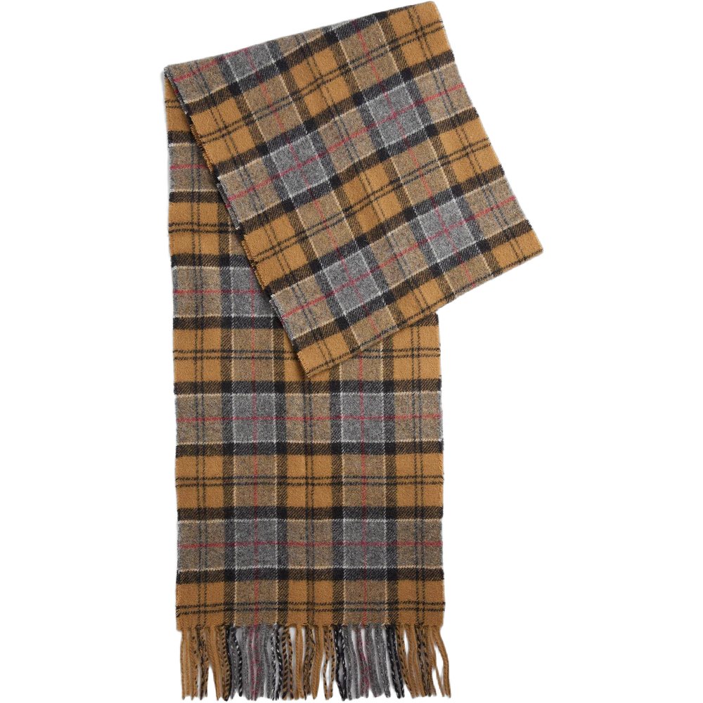 Tartan Lambswool Scarf Dk Dress Tartan