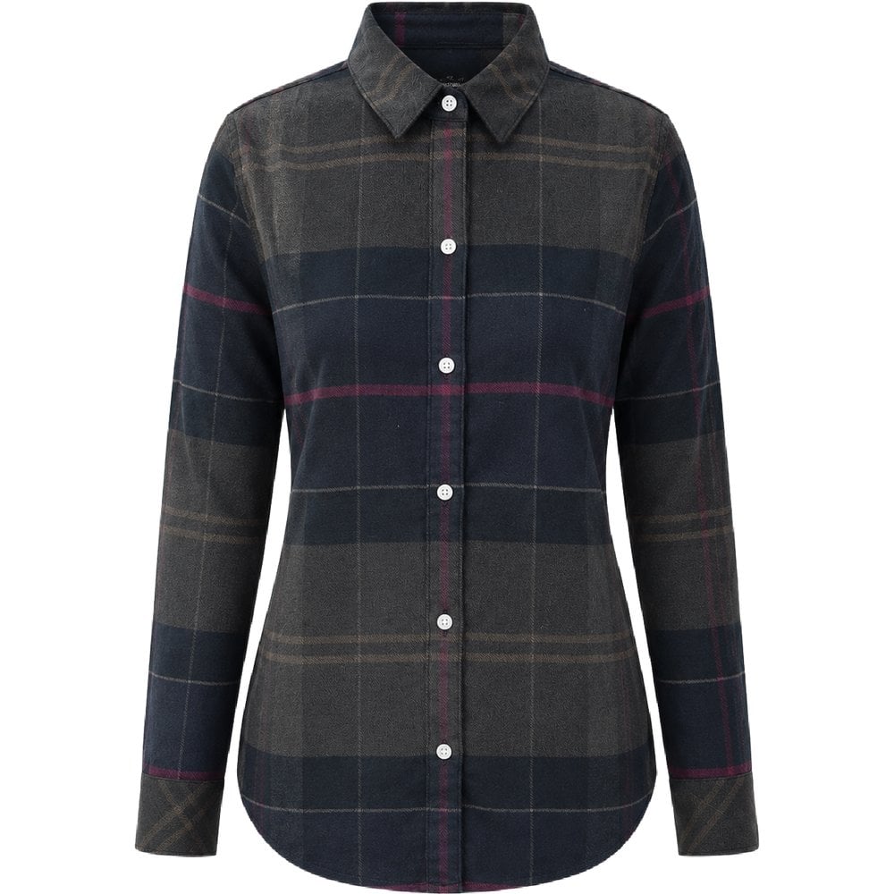 W's Anna Shirt Shadow Tartan