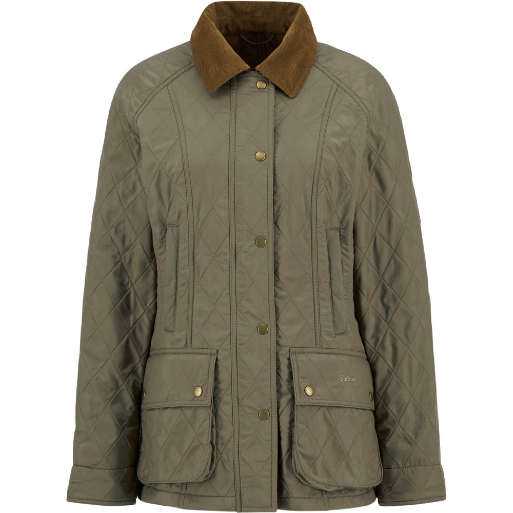 W's Beadnell Polarquilt Military Brown