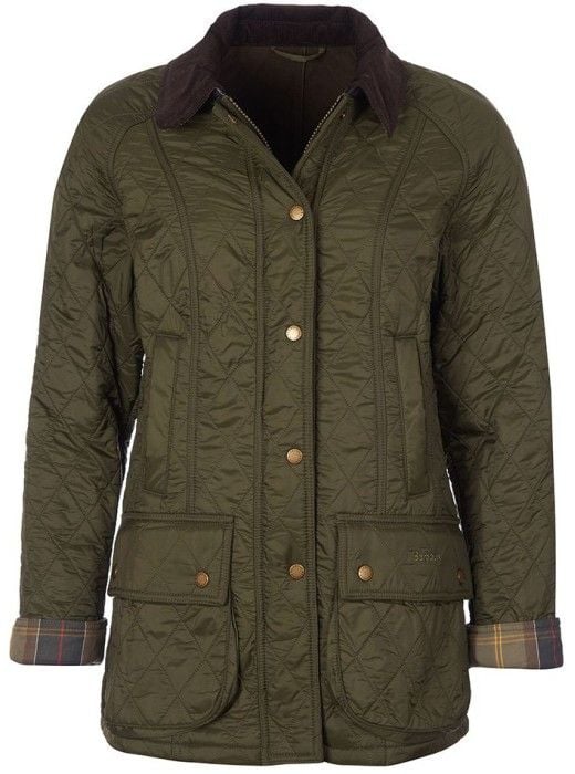W's Beadnell Polarquilt Olive
