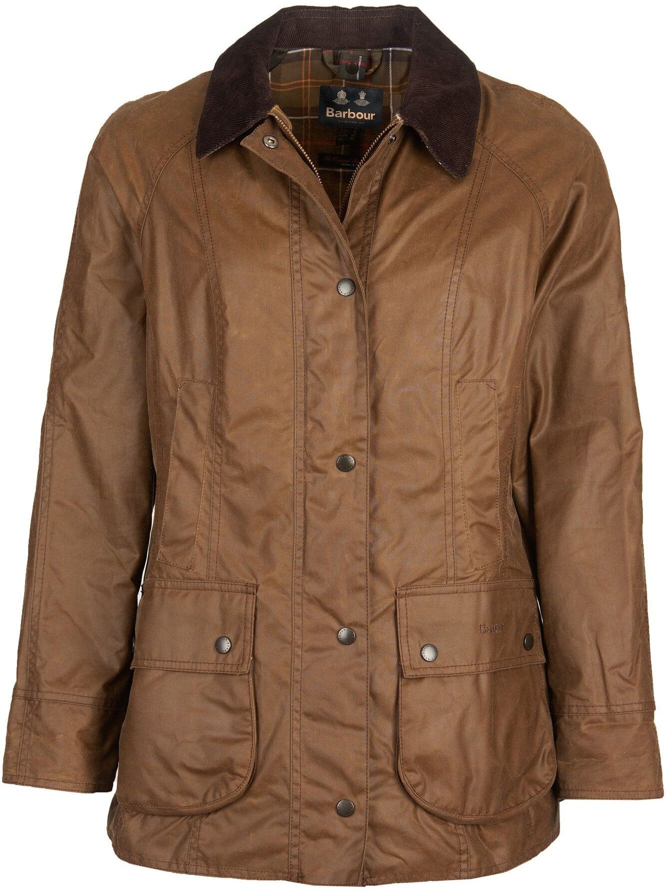 W's Beadnell Wax Jacket Bark
