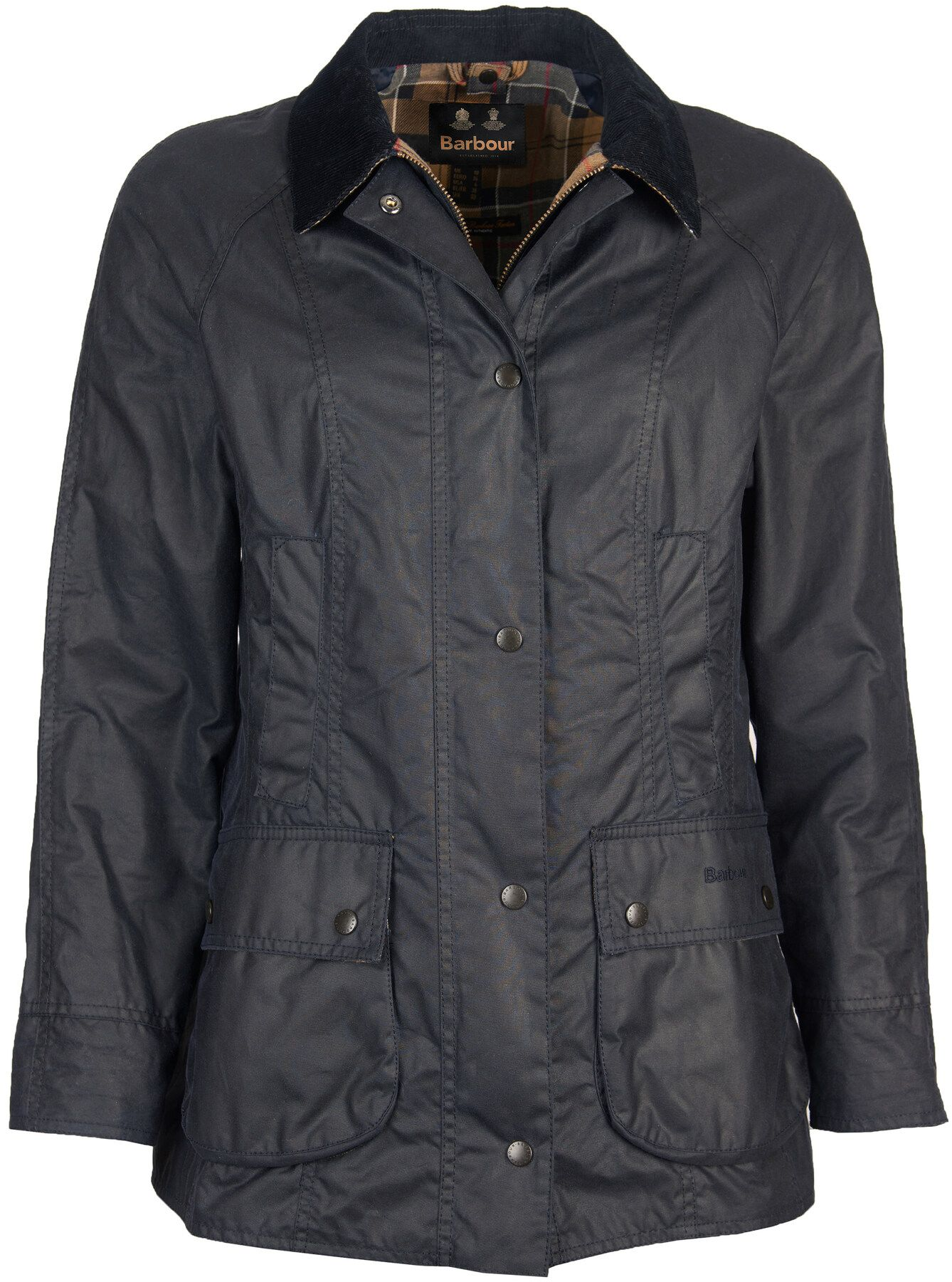 W's Beadnell Wax Jacket Navy