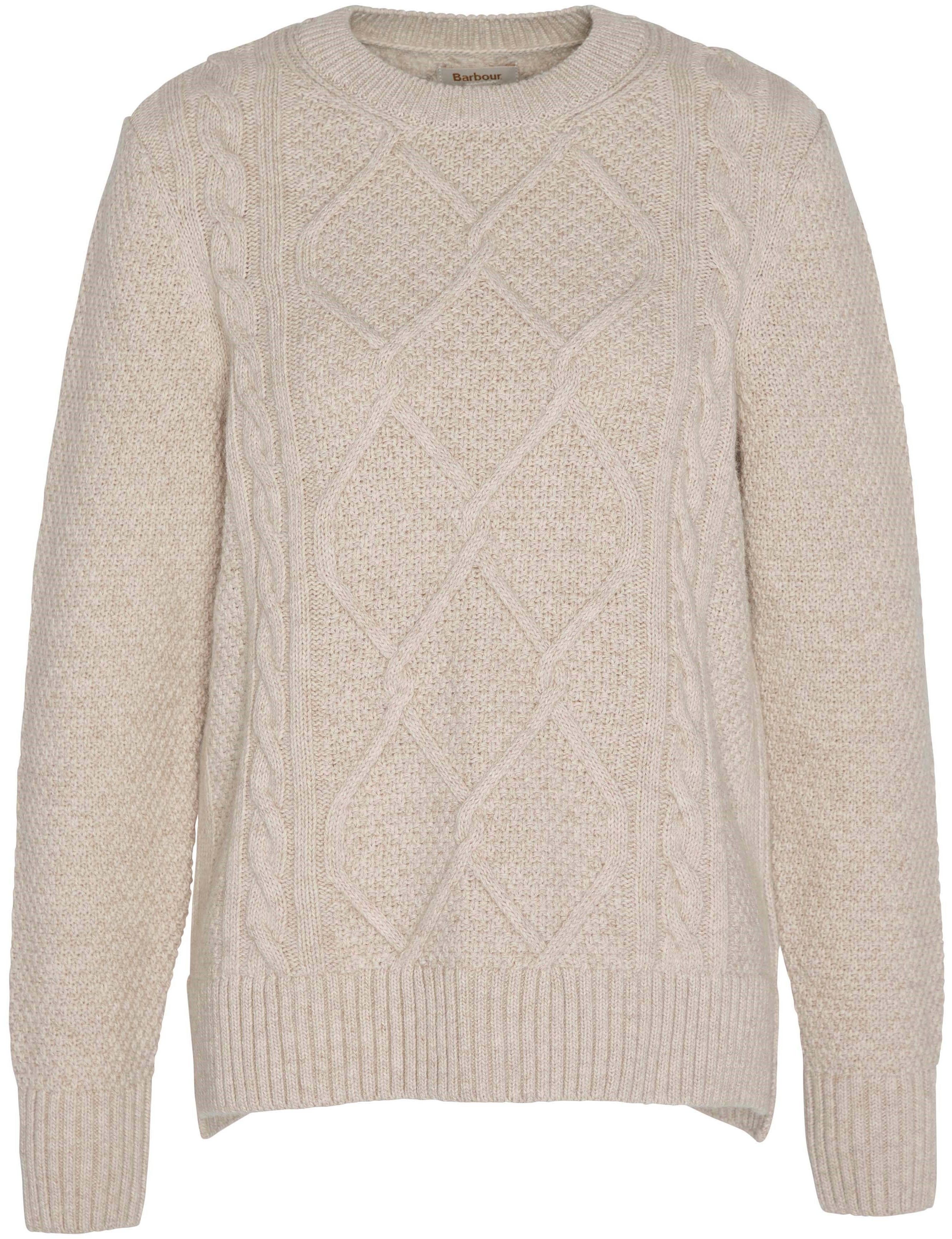 W's Burne Crew Neck Oatmeal/Hessian Tart
