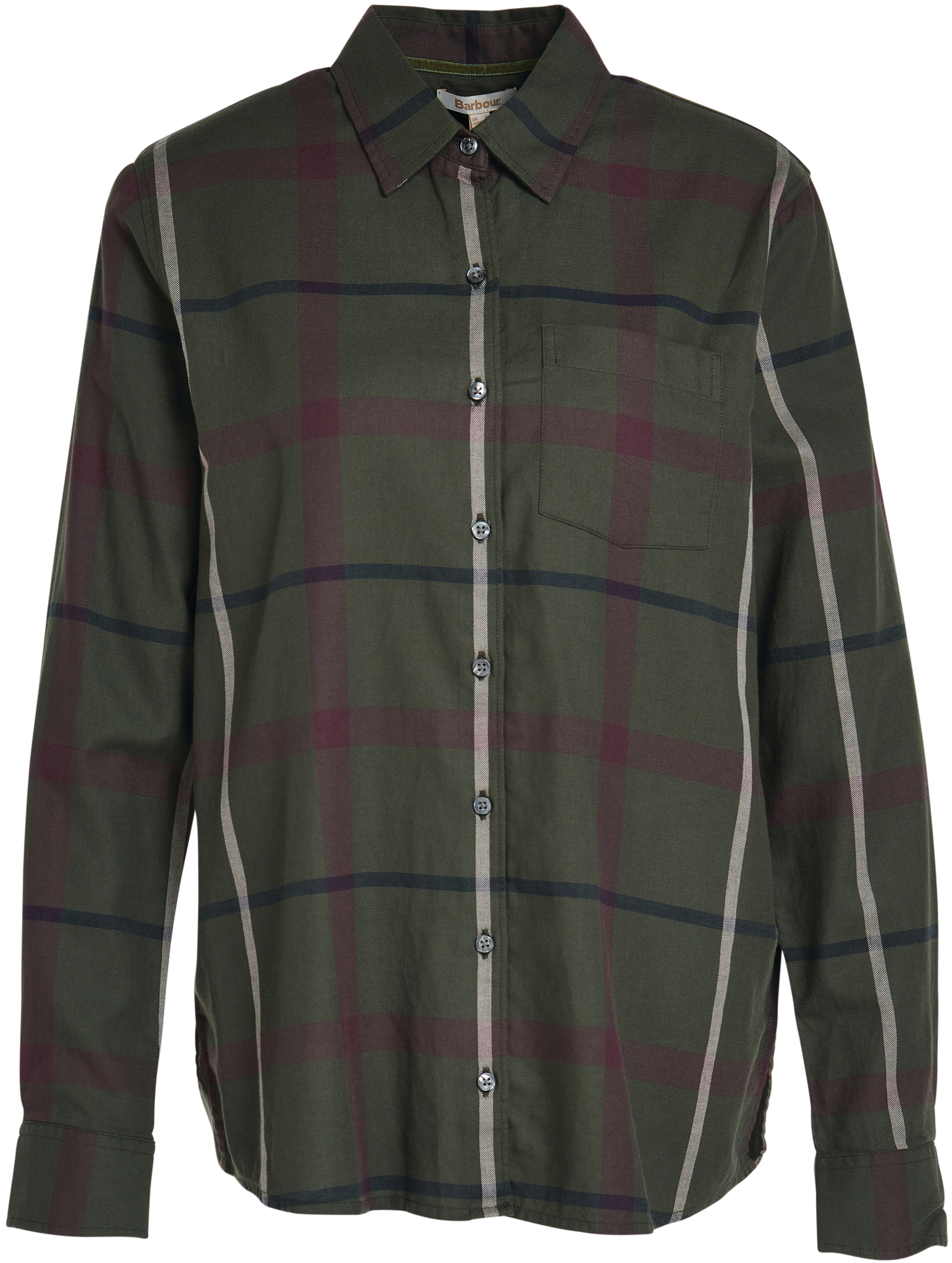 W's Oxer Check Shirt Olive/Black Check