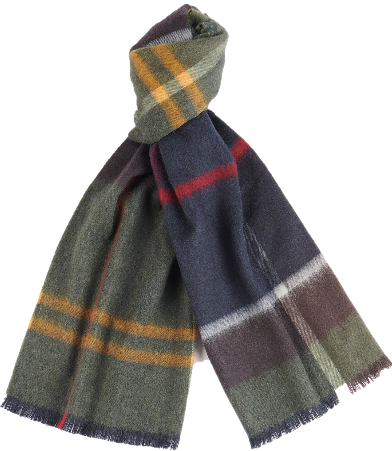W's Rosefield Scarf Classic Tartan
