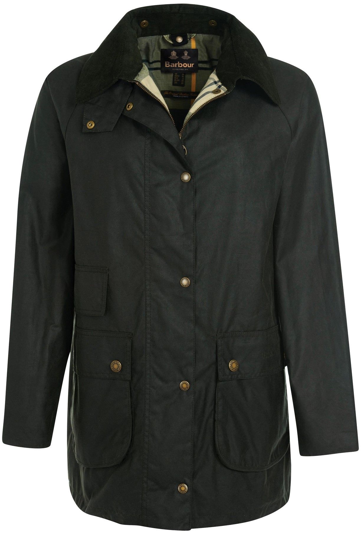 W's Tain Wax Jacket Sage